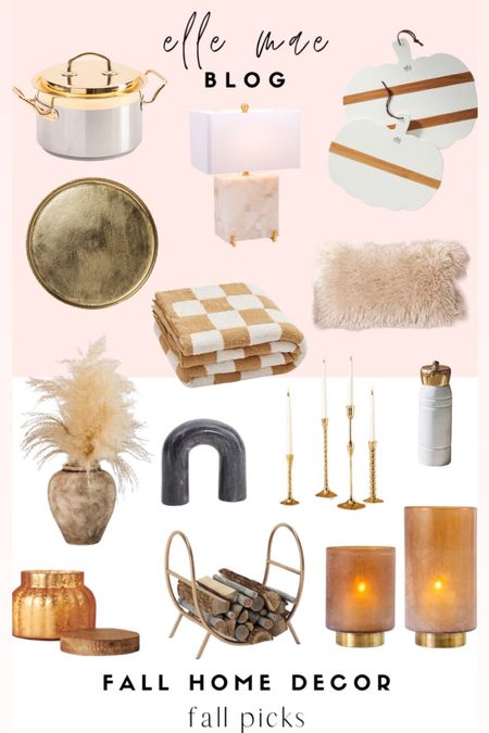 Fall home decor refresh finds // neutral // gold // cozy // 

#LTKSeasonal #LTKunder50 #LTKhome