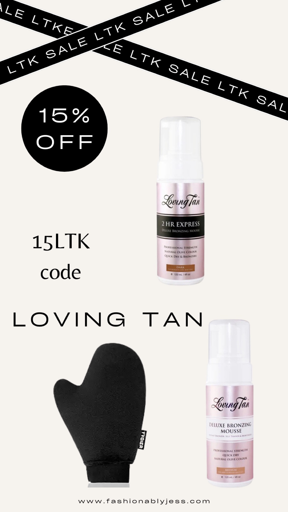 15% off this self tanner I love to use! Beauty sale 

#LTKstyletip #LTKbeauty #LTKsale