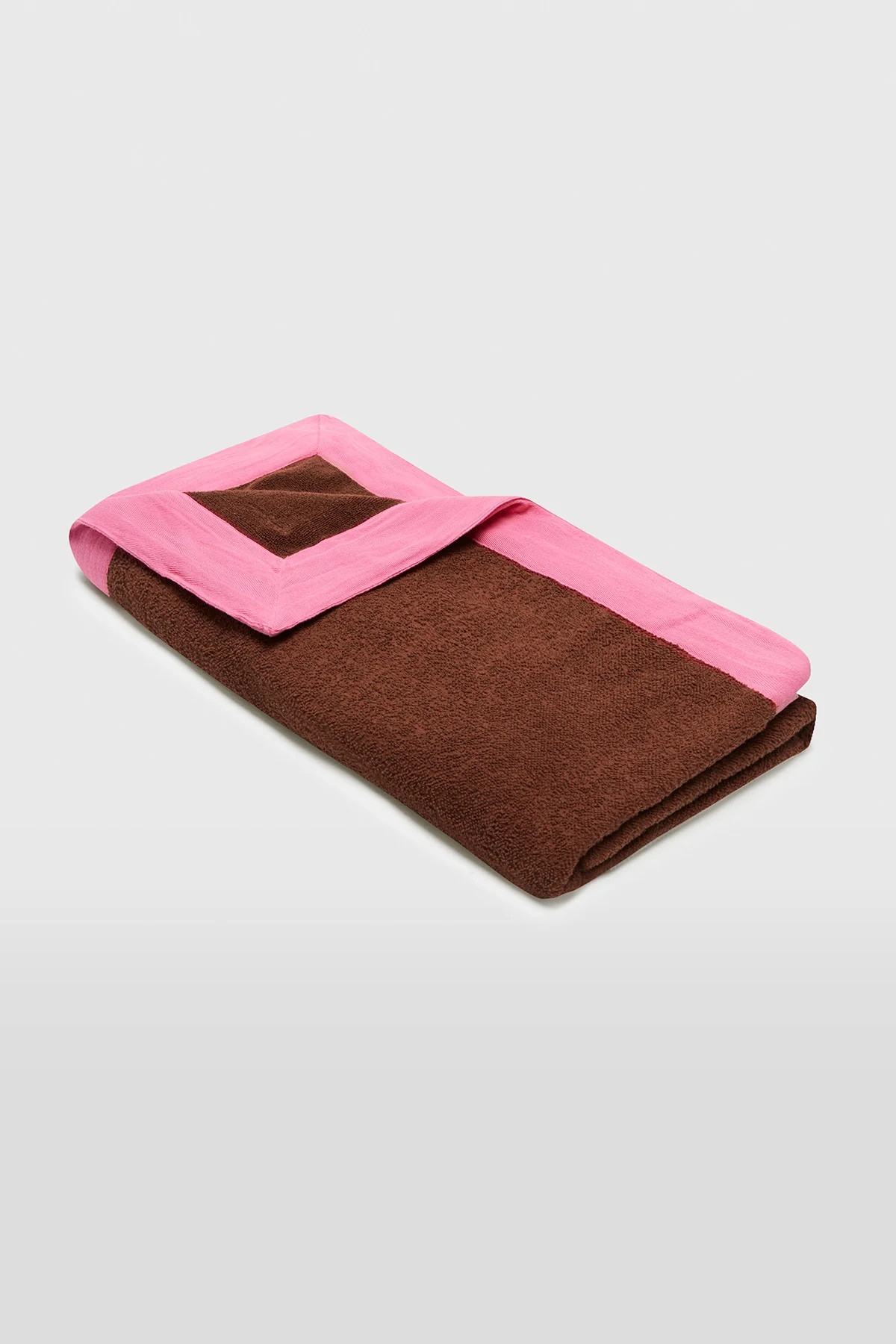 Woven Terry Border Towel | Venroy AU