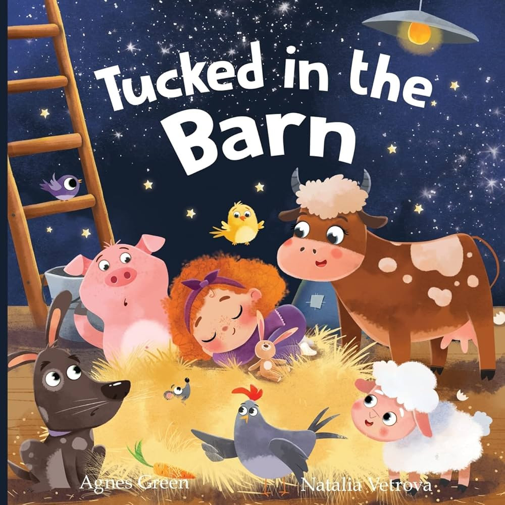 Tucked in the Barn: A Heartwarming Picture Book for Children. An Easy-Flow Rhyming Story with Bea... | Amazon (US)