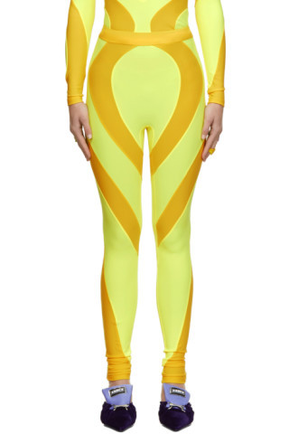 SSENSE Exclusive Nylon Patchwork Leggings | SSENSE