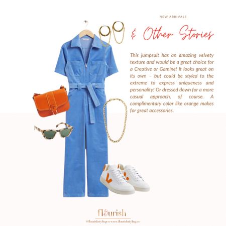 Spotlighting some of my favorite new arrival looks from & Other Stories! This retailer has great styles for Ingenues, Creatives, and Gamines! This jumpsuit is absolutely stunning and would be great for any of the above Style Archetypes. Dress it up or down and you really can’t go wrong! #gamine #creative #ingenue #springarrivals #newlooks 

#LTKstyletip #LTKFind #LTKSeasonal
