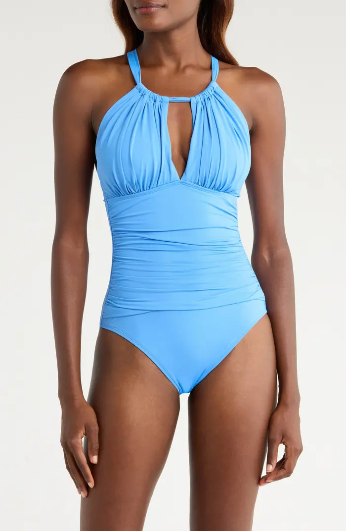 Island Goddess Convertible High Neck One-Piece Swimsuit | Nordstrom