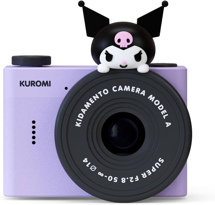 Kuromi Mini Kids Digital Camera & Video Camcorder by Kidamento, 32GB Memory Card, Adjustable Soft... | Amazon (US)