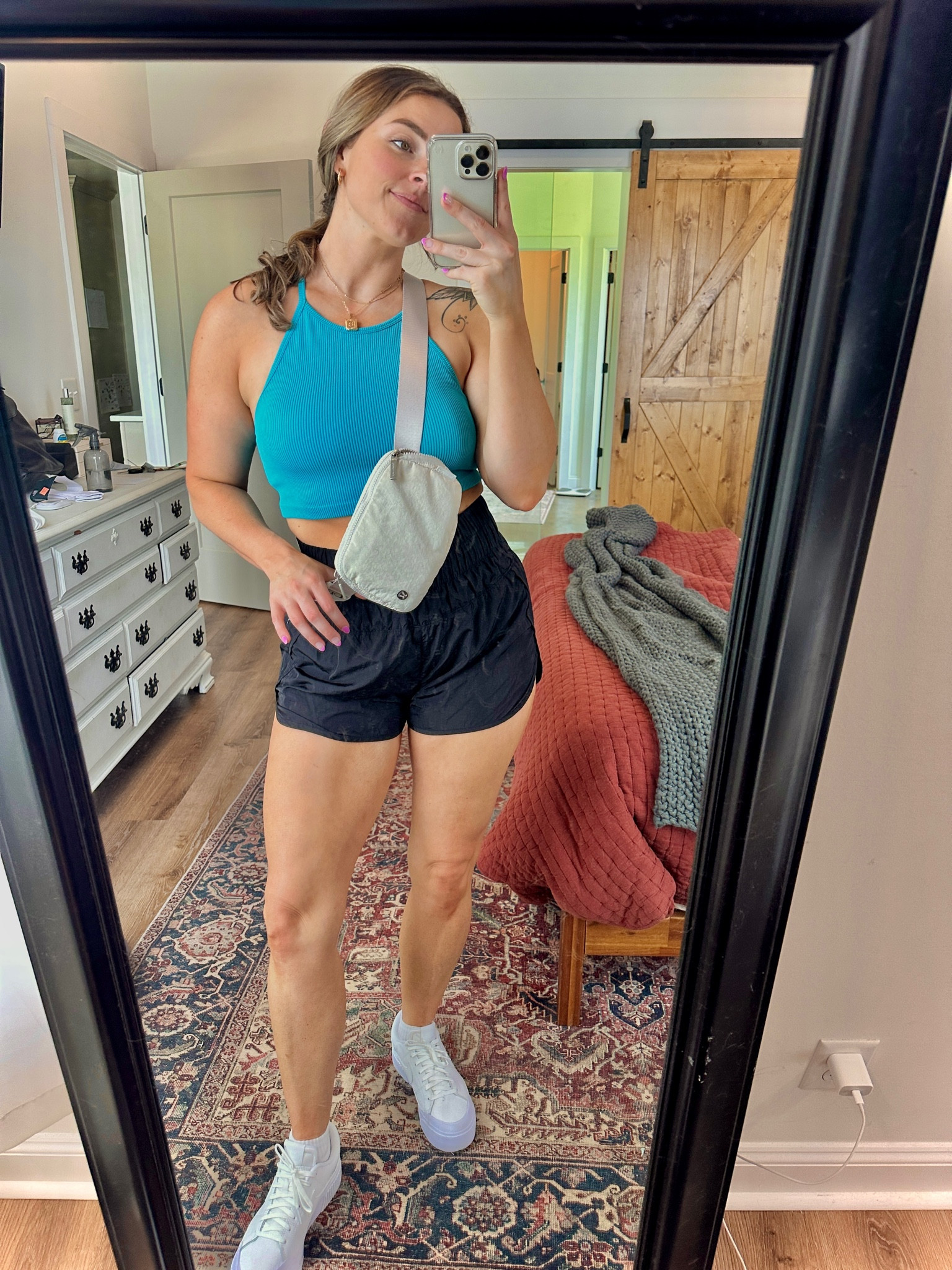 Summer time fit ☀️
These bras from target are THE BOMB. And that’s coming from a lululemon die hard! #target 

#LTKSeasonal #LTKstyletip #LTKshoecrush