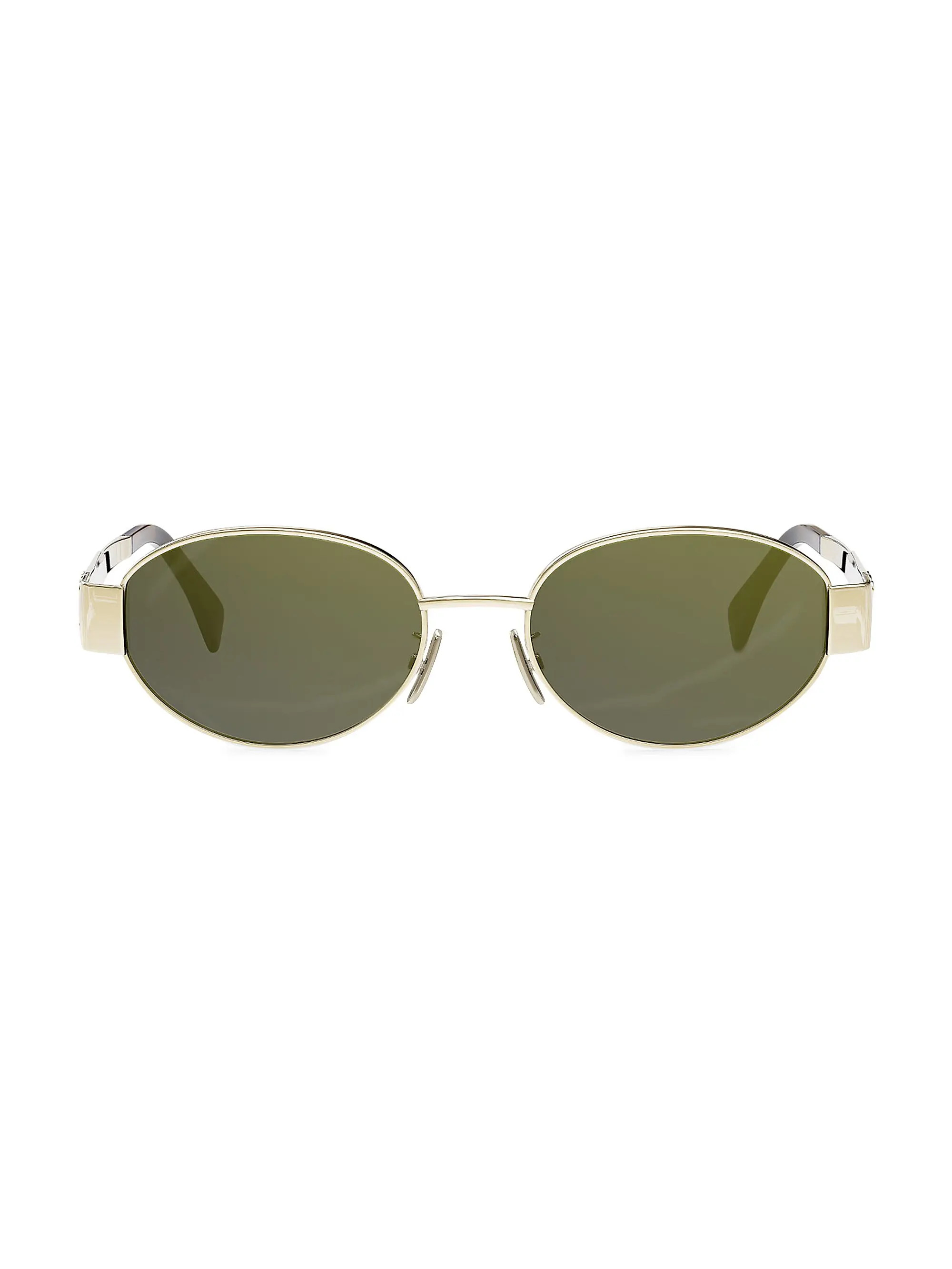 Triomphe 54MM Oval Sunglasses | Saks Fifth Avenue