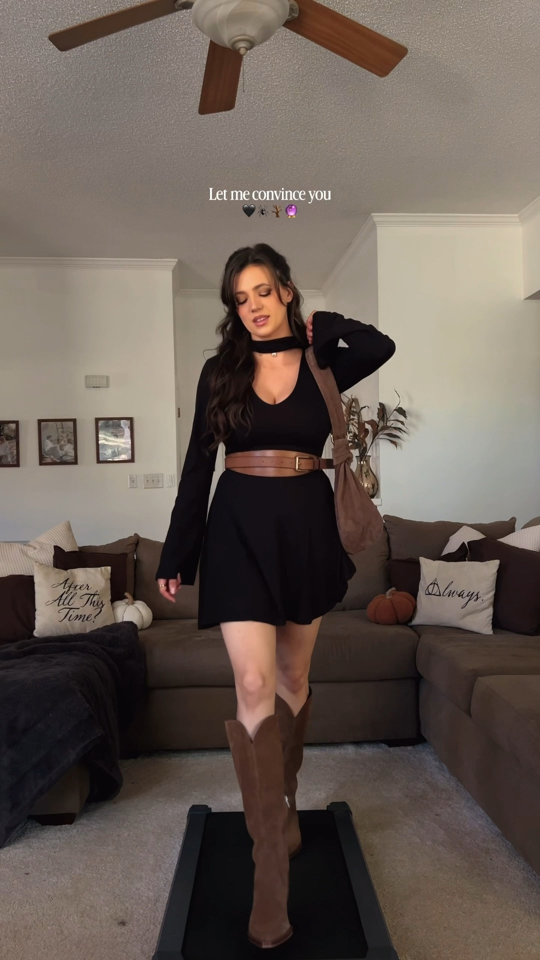 Little black dress 🤝 witchy fall vibes 

100% cotton! I’m wearing a size small

#LTKSeasonal #LTKStyleTip #LTKFindsUnder100