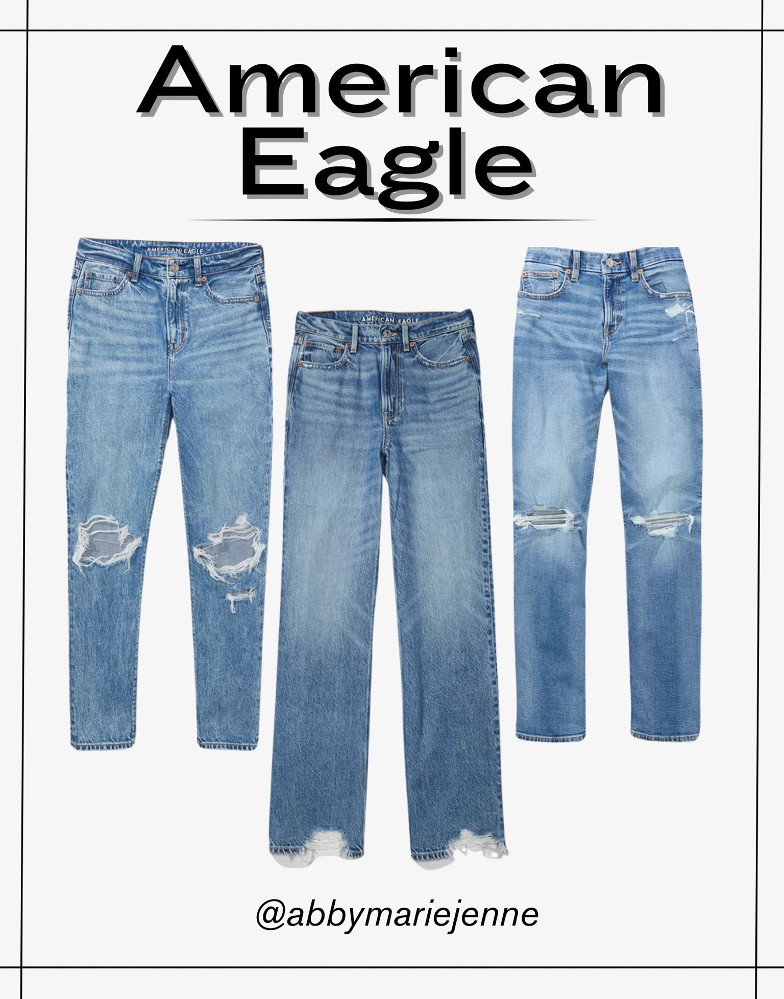 Women’s Jeans. Jeans. American eagle. American eagle jeans. Casual outfits. Casual style. Denim. 

#LTKSpringSale #LTKstyletip #LTKfindsunder50