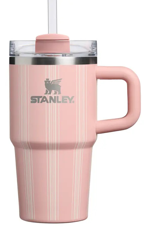 Stanley The Quencher H2.0 Flowstate™ 20-Ounce Tumbler in Peach Rose Picnic Stripe at Nordstrom | Nordstrom