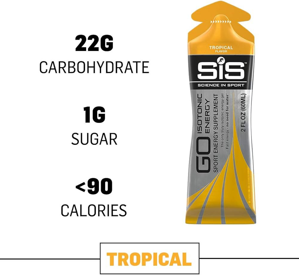 Science in Sport Energy Gel Pack, SIS Isotonic Energy Gel, 22g Fast Acting Carbs, Performance & E... | Amazon (US)