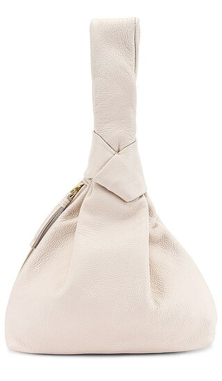 Riley Knot Bag in Ivory | Revolve Clothing (Global)