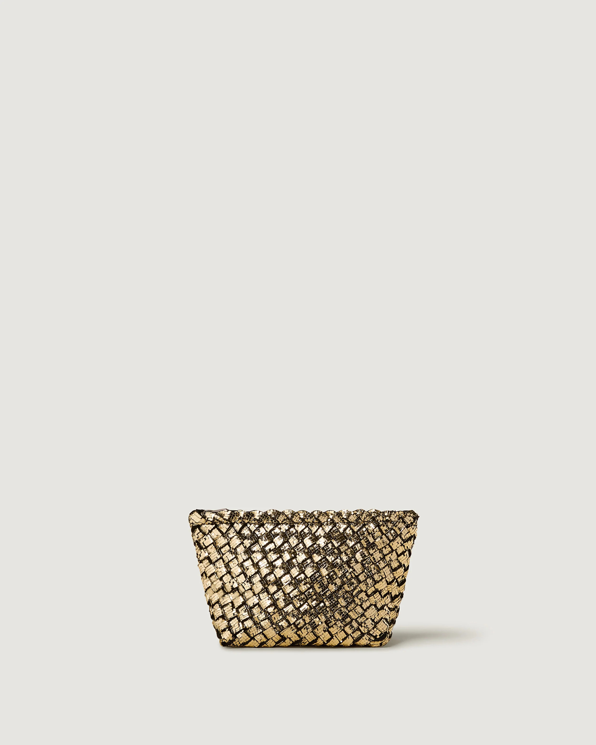 Portofino Petit Cosmetic Pouch Metallic | Gold | Naghedi