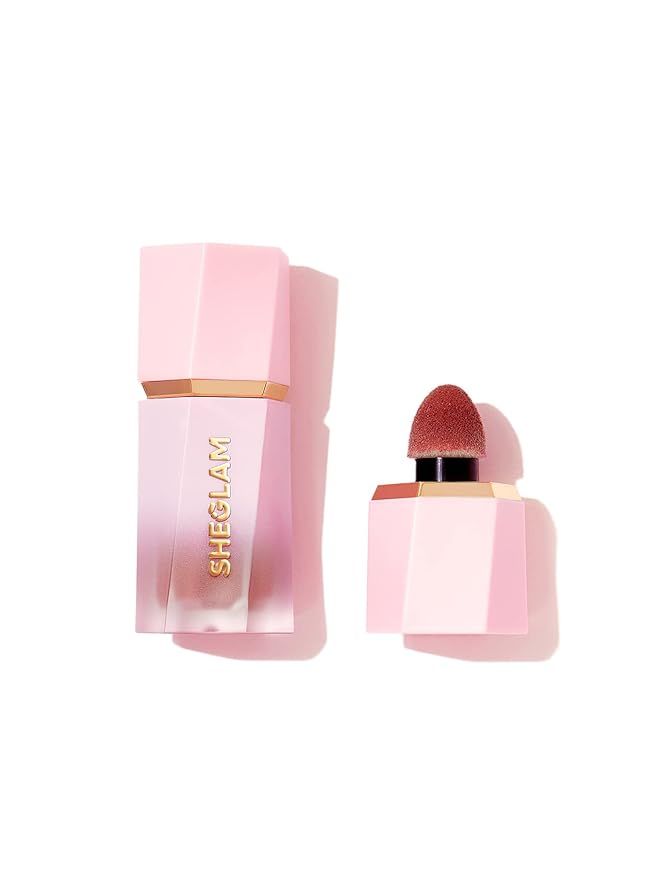SHEGLAM Color Bloom Liquid Blush Makeup for Cheeks Matte Finish - Swipe Right | Amazon (US)