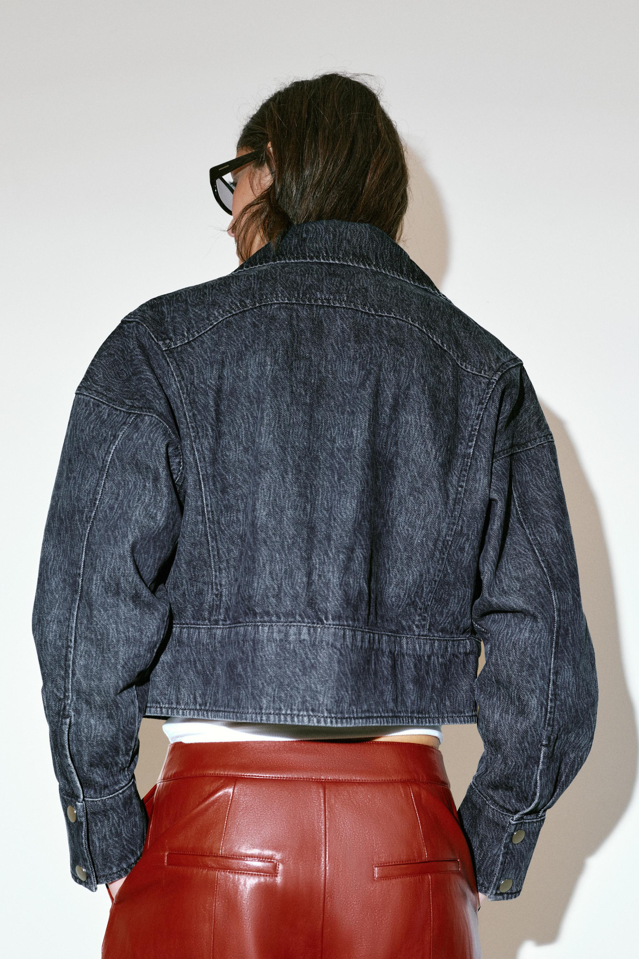 Z1975 CROPPED DENIM JACKET | Zara US