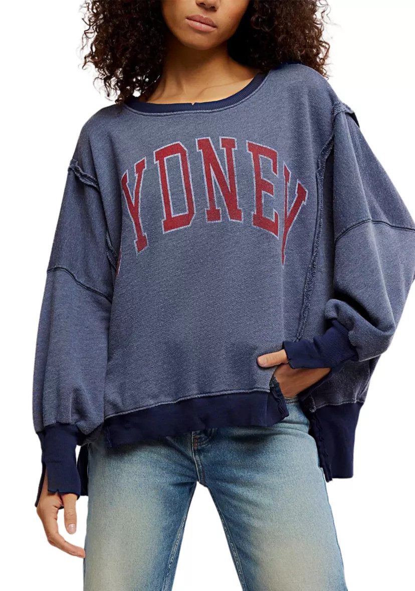 We The Free Graphic Camden Pullover Sweatshirt | Belk