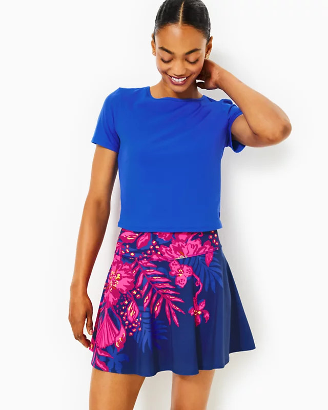 UPF 50+ Luxletic Barcelona High Rise Skort | Lilly Pulitzer | Lilly Pulitzer