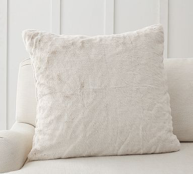 Faux Fur Alpaca Pillow | Pottery Barn (US)