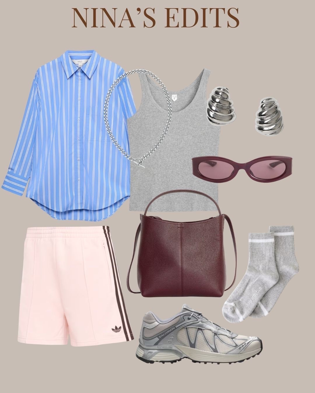 Transitional styling adidas shorts

#LTKuk #LTKautumn