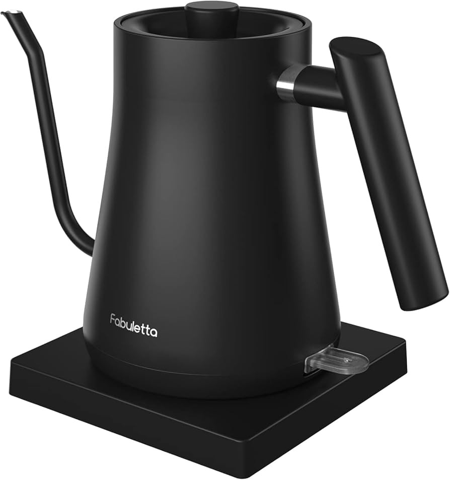 Gooseneck Electric Kettle Fabuletta 1500W Ultra Fast Boiling Water Kettle 100% Stainless Steel fo... | Amazon (US)