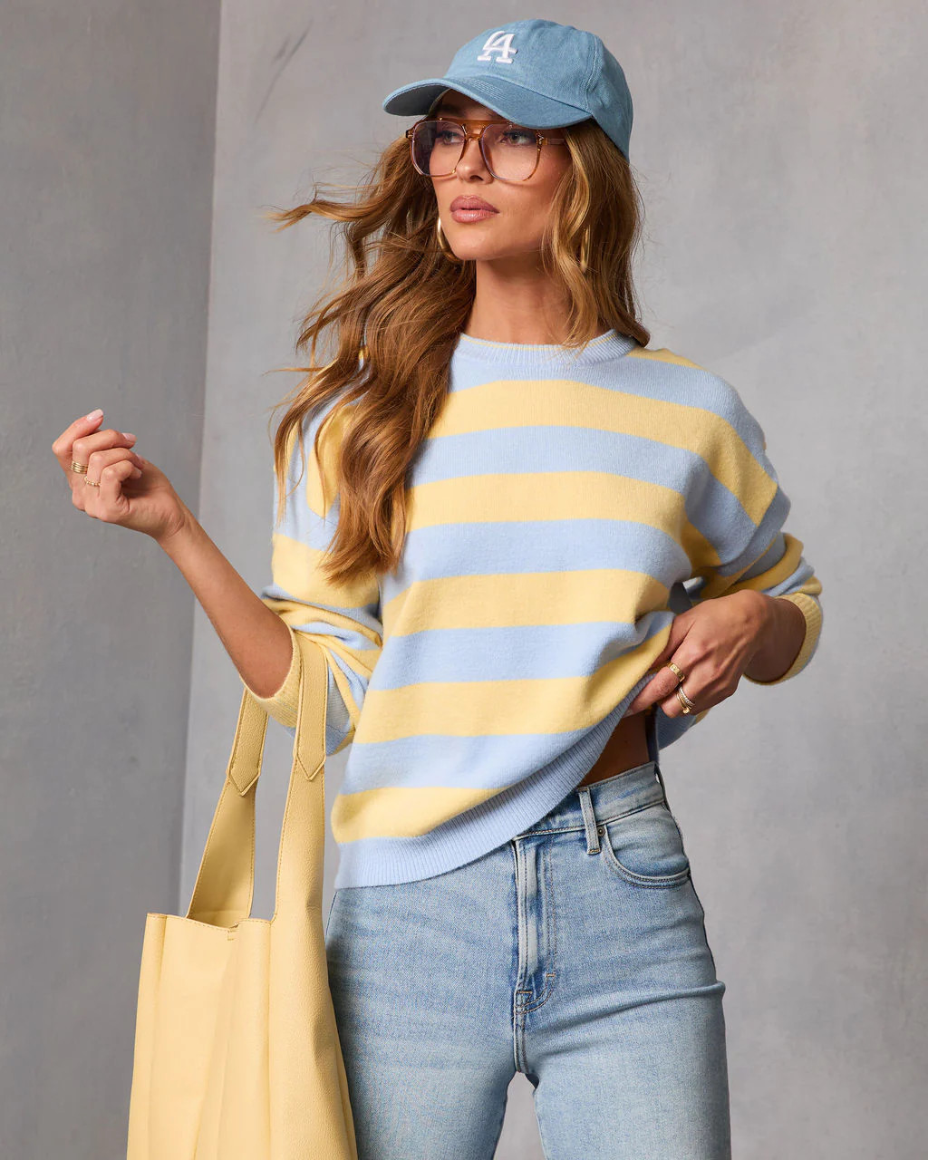 Modern Heir Striped Knit Sweater | VICI