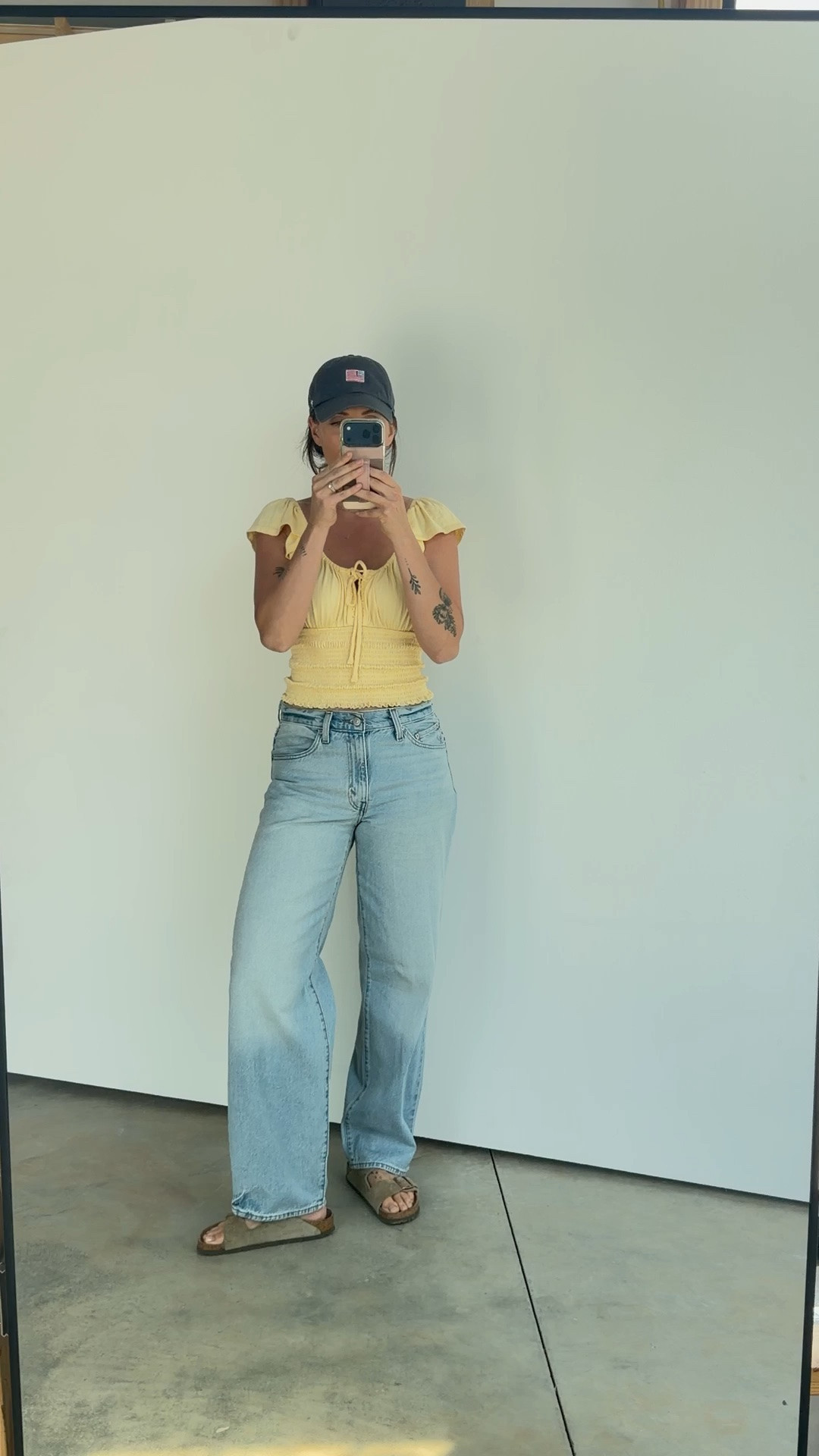 Wearing the baggy dad jeans

#LTKdayinmylife #LTKootd