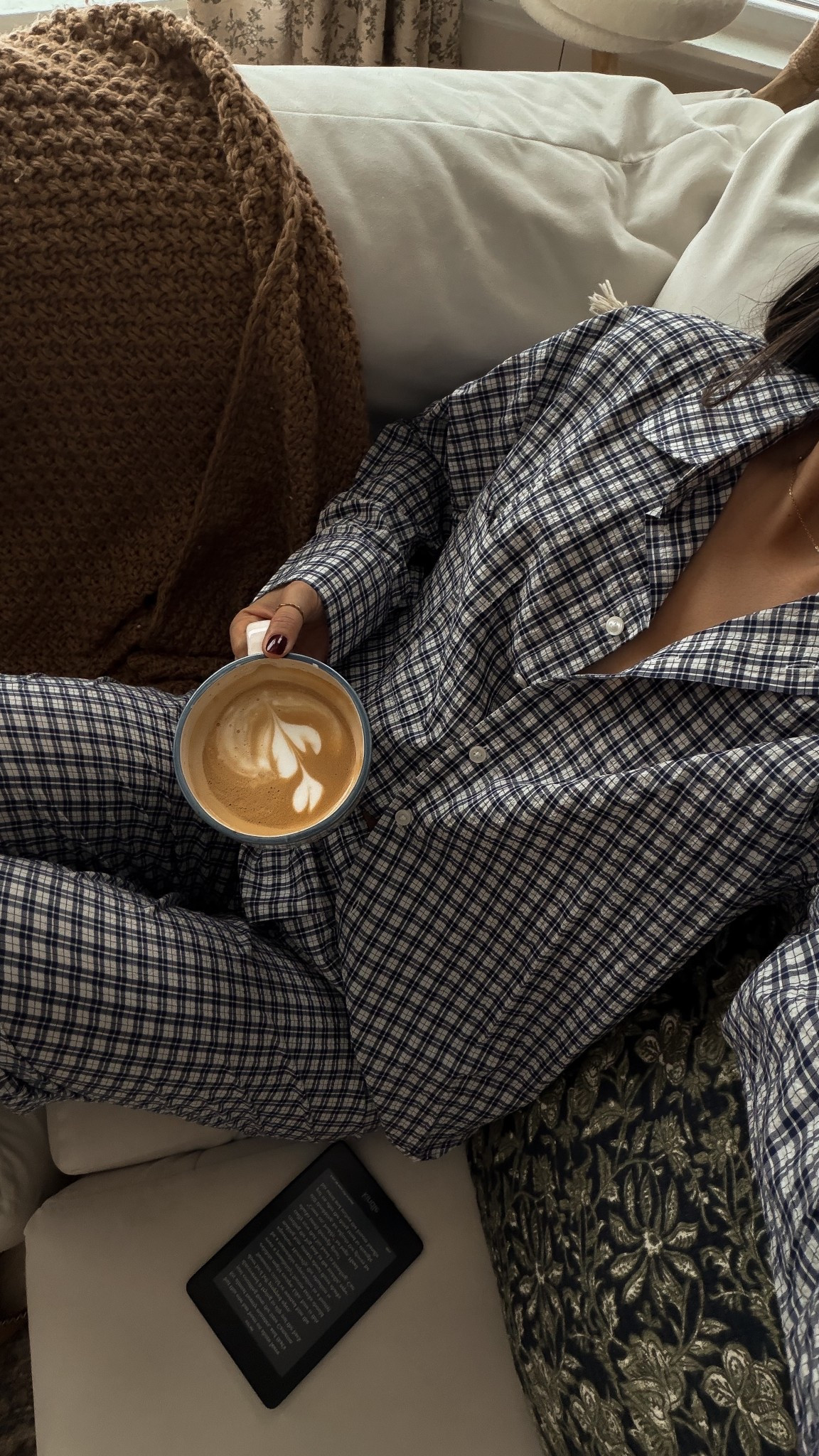 Cute plaid pjs! 

#LTKFindsUnder50 #LTKFindsUnder100 #LTKmorningroutine