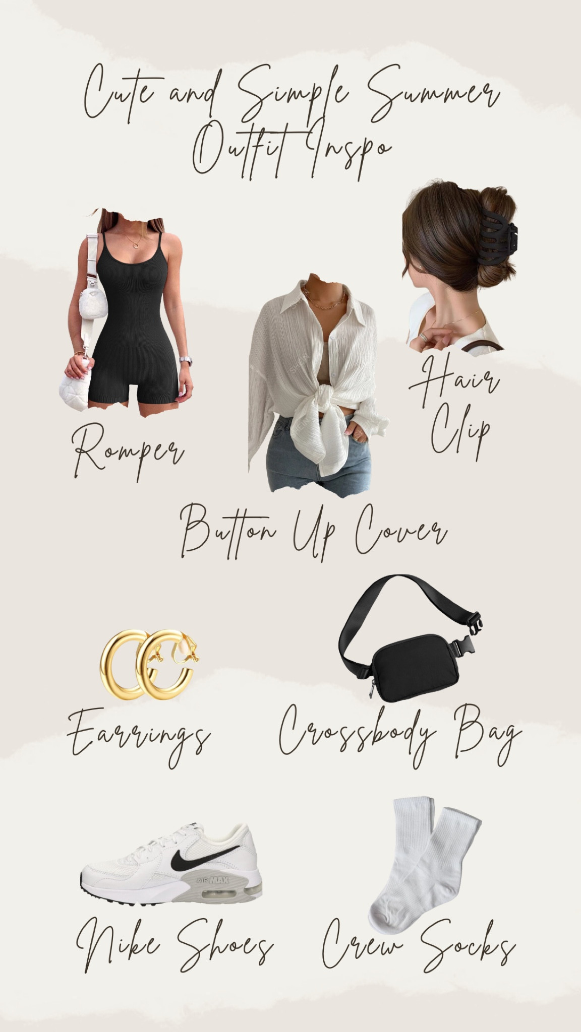 Cute and simple summer outfit! 

#LTKstyletip #LTKSeasonal #LTKfindsunder50