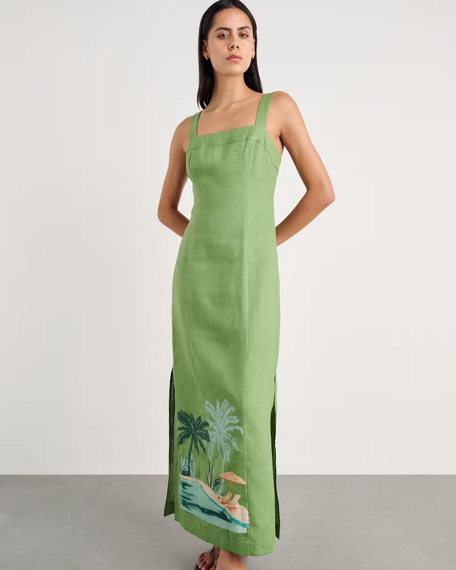Sunlounger Maxi Dress | JAG (Australia & New Zealand)