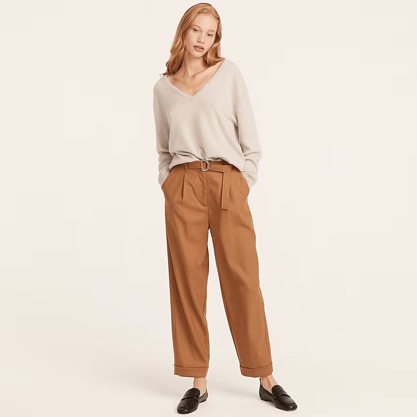 D-ring flannel pant | J.Crew US
