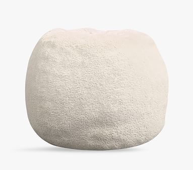 Anywhere Beanbag™, Cream Sherpa | Pottery Barn Kids