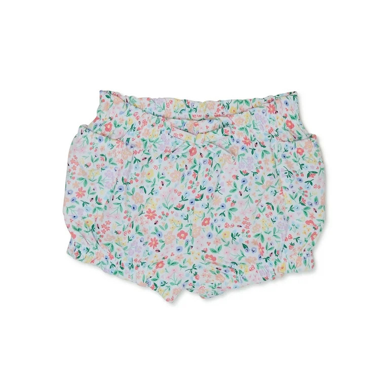 Garanimals Baby Girl Print Bubble Shorts, Sizes 0-24 Months | Walmart (US)