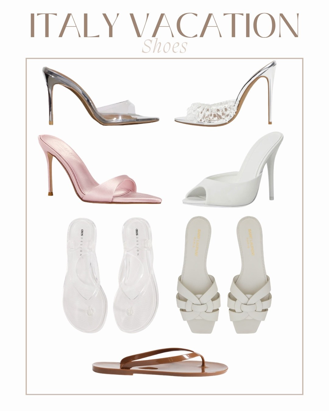 Shoes I packed for Italy

#LTKootd #LTKTravel #LTKU