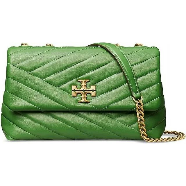 Tory Burch Kira Basil Chevron Small Convertible Leather Shoulder Quilted Bag New | Walmart (US)