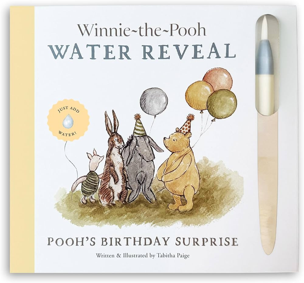 Winnie-the-Pooh: Pooh's Birthday Surprise: A Water Reveal Book (Tabitha Paige Children's Book Ser... | Amazon (US)