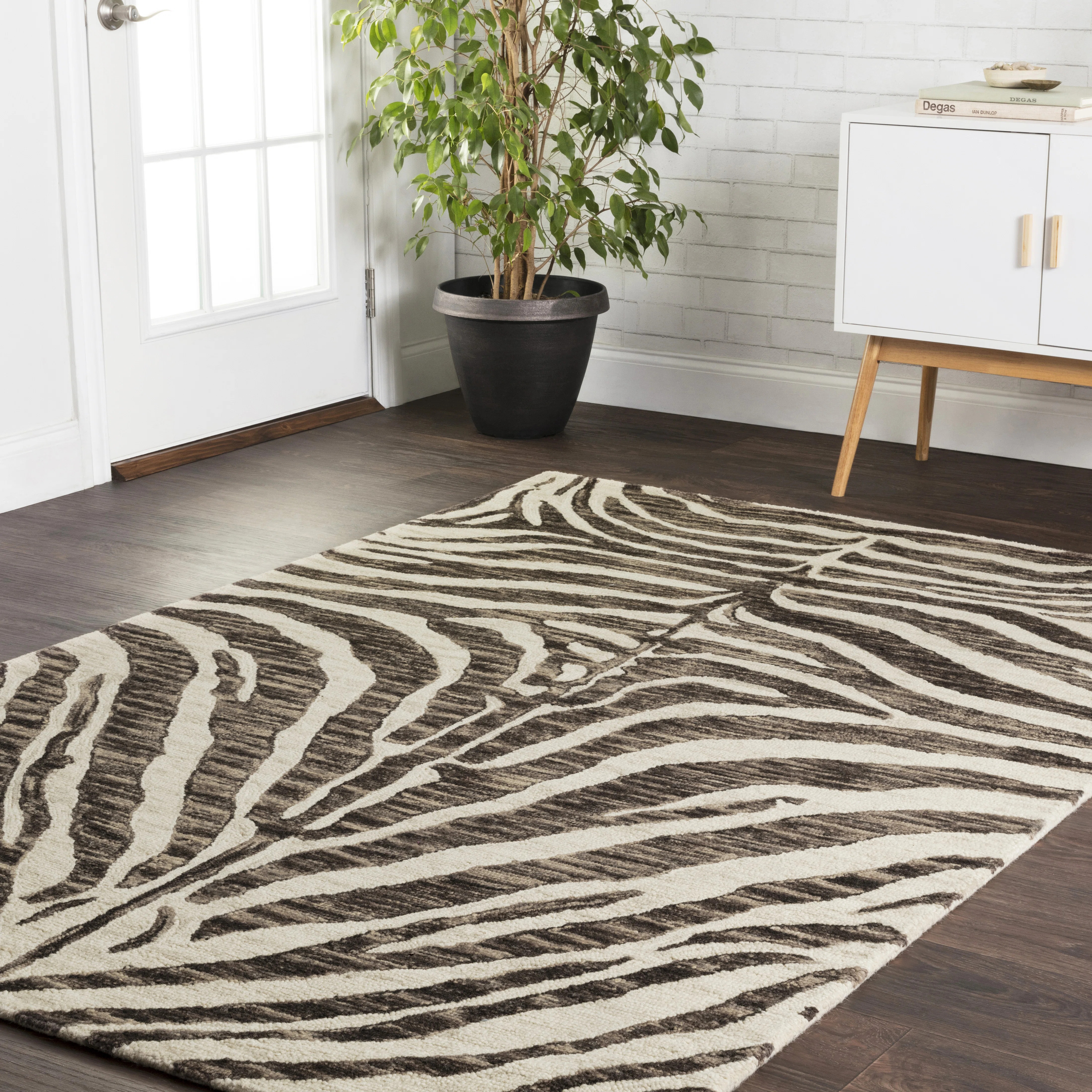Saifa Wool Animal Print Indoor Rug | Wayfair North America
