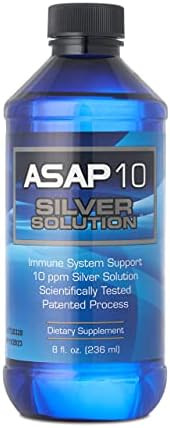 American Biotech Labs - ASAP 10 Silver Solution - Immune System Support, 10 Ppm Colloidal Silver ... | Amazon (US)