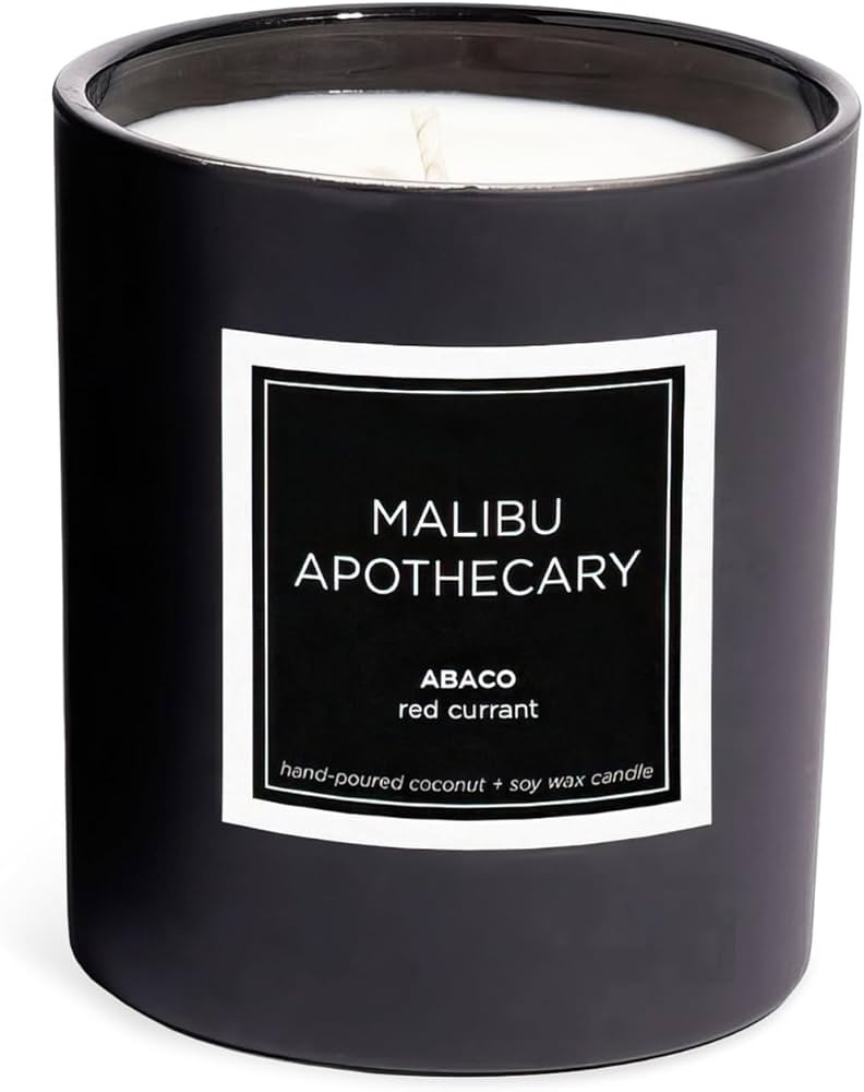 Matte Black Candle - Abaco Scent | Amazon (US)