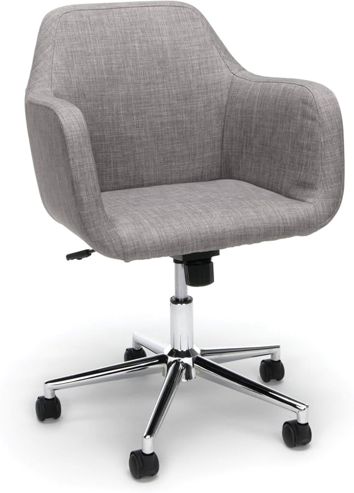 OFM ESS Collection Upholstered Home Office Desk Chair, Grey | Amazon (US)