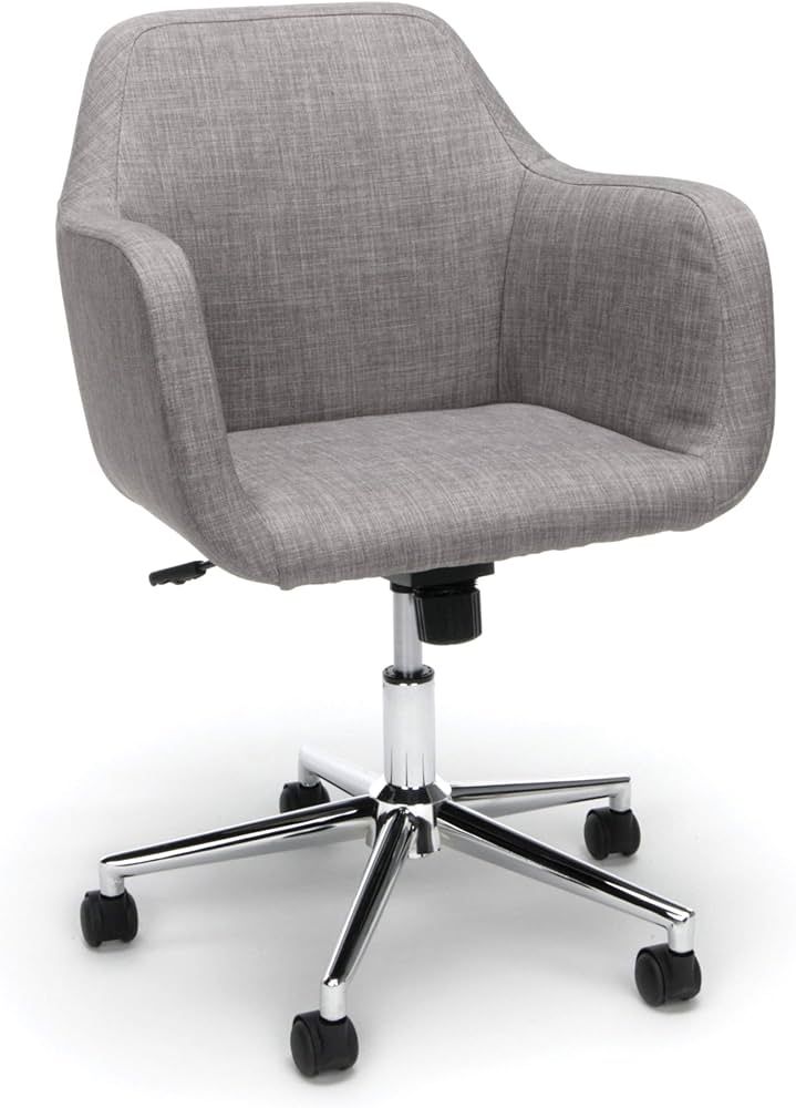 OFM ESS Collection Upholstered Home Office Desk Chair, Grey | Amazon (US)