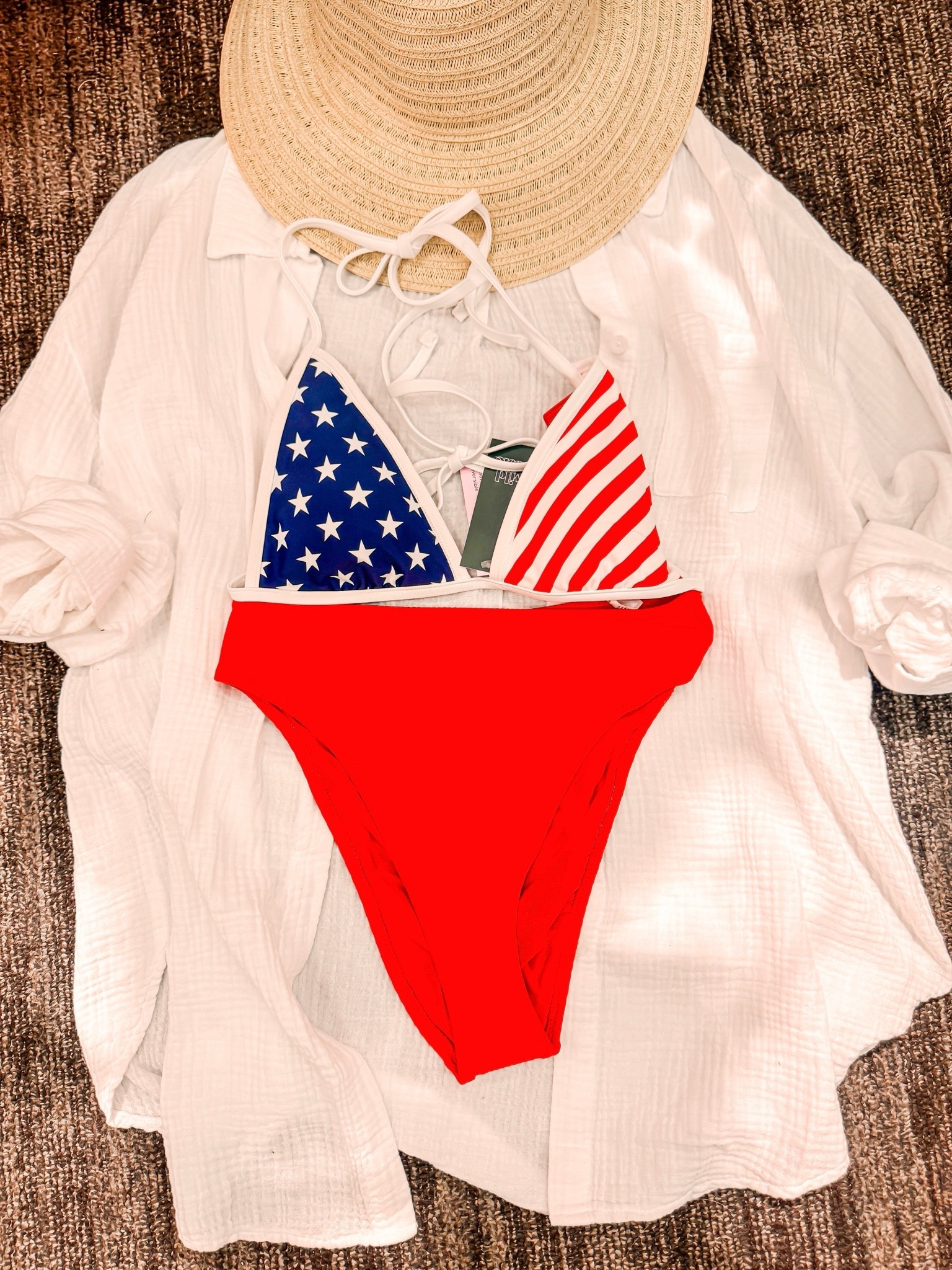 If you’re a girl or you’re headed somewhere for the Fourth of July and you need to keep swimming suit target is killing it in the USA department

#LTKootd #LTKgrwm #LTKmomlife