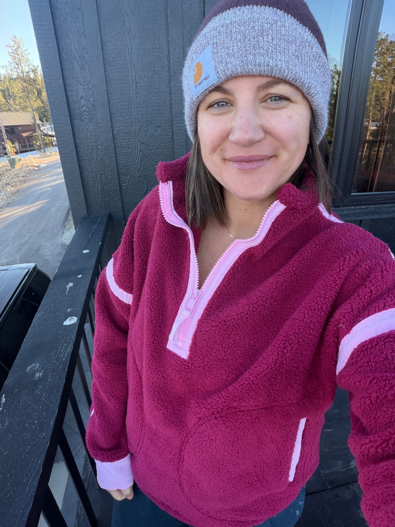 My favorite Sherpa pullover! 