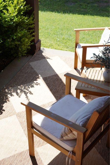 Get your porch ready for summer days out on the patio. 

Organic modern, home, summer, rugs USA, Amazon , outdoor furniture 

#LTKSeasonal #LTKHome