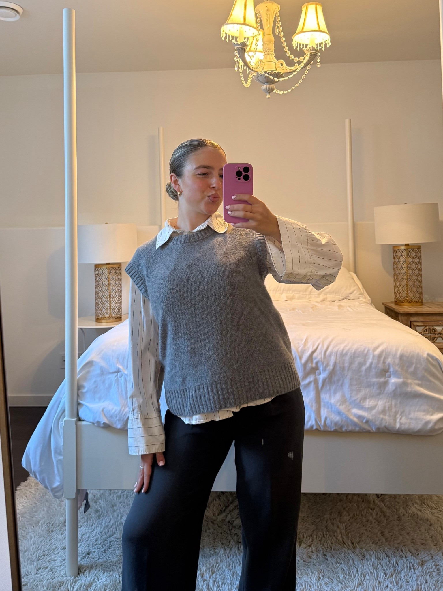 Knit vest is from Winners but i’ll link similar!☕️

#LTKstyletip #LTKworkwear #LTKcanada