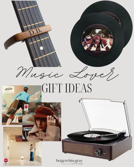 Gift ideas! These gift ideas are perfect for the music lovers in your life! Shop here!

#LTKhome #LTKHoliday #LTKGiftGuide