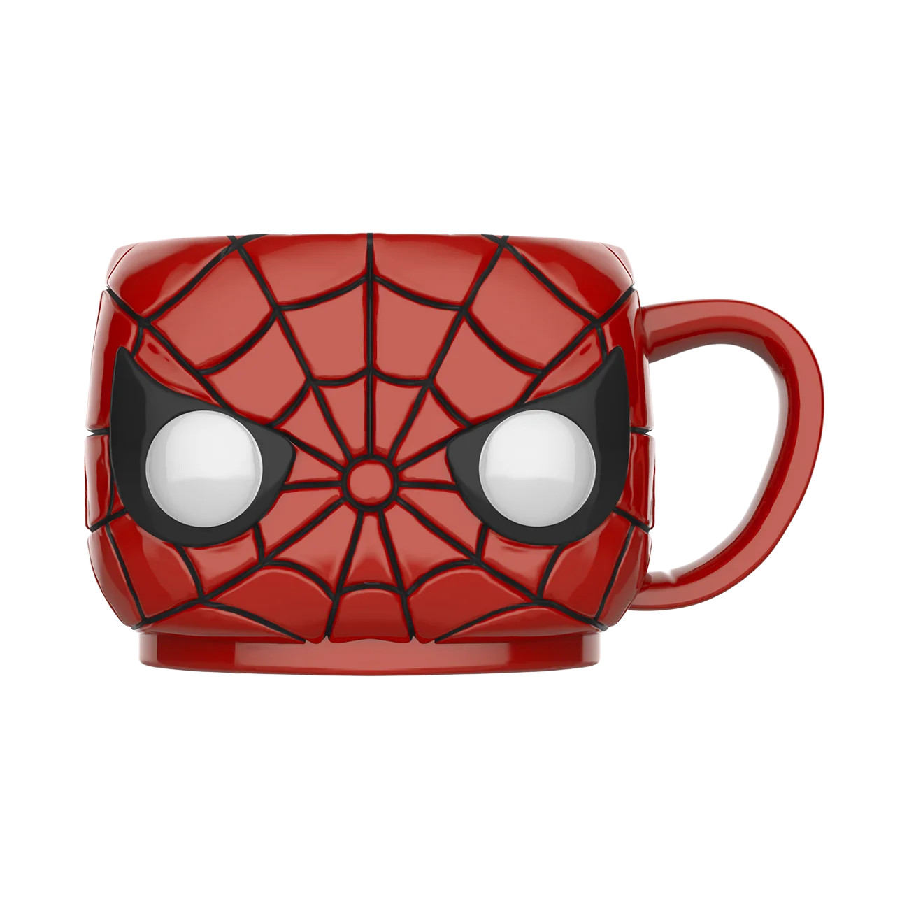 Funko Pop! Mug: Marvel - Spider-Man Ceramic Mug 16oz, Red, Black | Walmart (US)