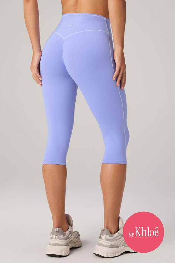The No-Seam PureLuxe TLC High-Waisted Capri 19" | Fabletics