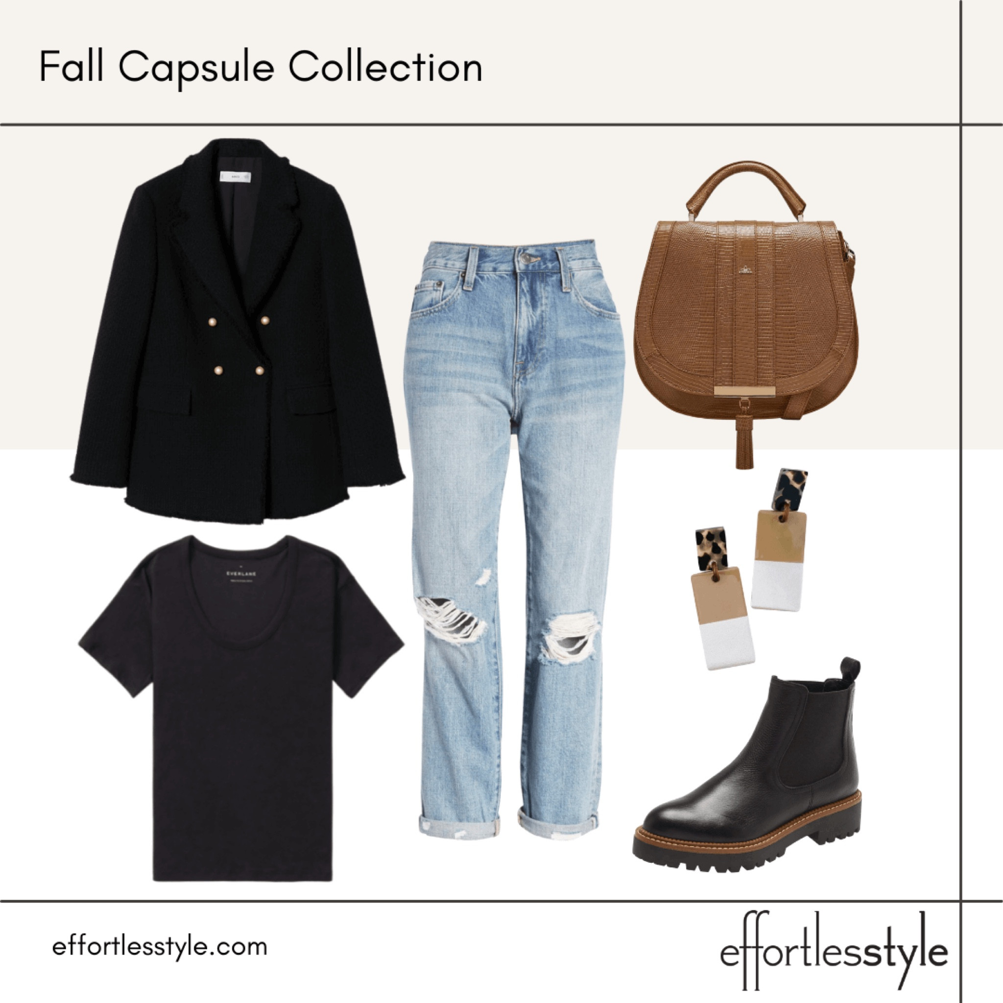 Black Blazer + Boyfriend Jeans
🍂🍂
Classic and edgy for fall!

#LTKstyletip #LTKSeasonal #LTKshoecrush