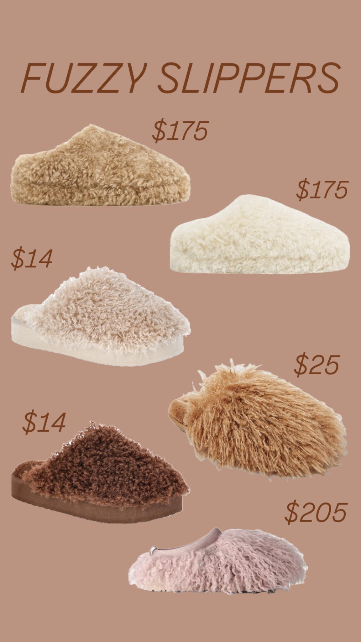 Gift idea! These fuzzy slippers and trending, and I found some at every price point for you!
.......
Uggs slippers Ugg slippers gifts for her gifts for friends gifts for teens Walmart dupe target dupe viral slippers trending shoes trending slippers winter shoes winter slippers target slippers target finds target new arrivals Walmart fashion Walmart new arrivals misha bouclette slipper boucle slipper Sherpa slipper clogs slip ons ugg taz slipper luxury gift idea gifts under $20 gifts under $25 gifts under $50
Gifts under $100 misha slipper dupe yak slipper 

#LTKGiftGuide #LTKFindsUnder50 #LTKselfcare