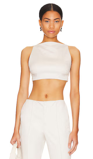 Lillee Top in Cement Grey | Revolve Clothing (Global)