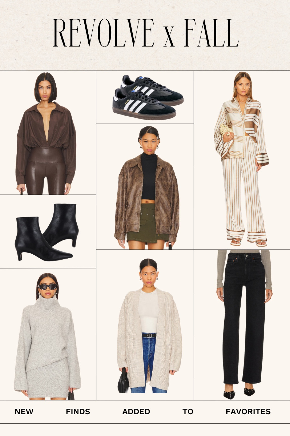 Fall style picks from Revolve 🍂

fall fashion, fall outfit, fall outfits, fall wardrobe, fall essential, fall essentials, fall style, fall looks, fall look, fall 2024, fall trend, fall trends, fall closet basics, fall closet basic, fall closet essentials, fall closet essential, fall wardrobe staples, fall wardrobe staple, fall staple, fall staples, revolve fall finds, fall style 2024 fall trends, fall shoes, adidas sneakers, fall boots

#LTKShoeCrush #LTKStyleTip #LTKSeasonal